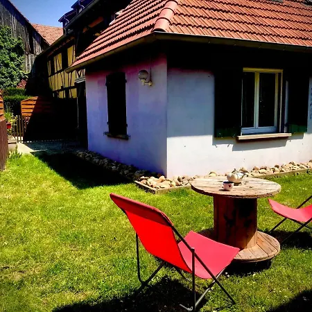 Gite Plain-Pied Avec Jardin Du Centre Alsace Ebersheim Exterior photo